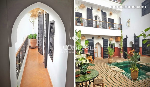 Magnifique riad titre a la vente benslimane — 4
