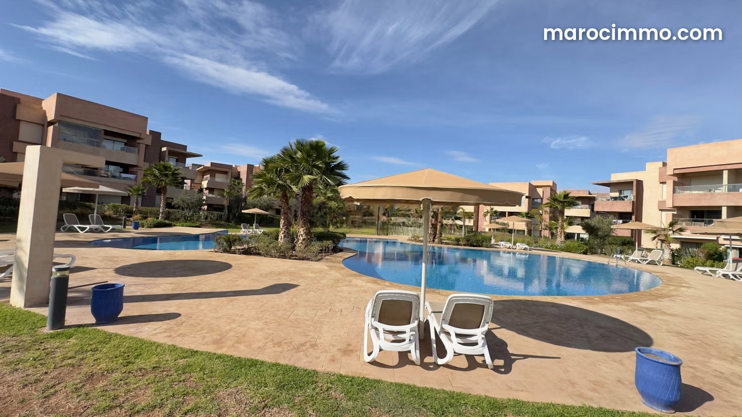 Furnished 2-Bedroom Apartment with Terrace, Agdal, Marrakech — Marrakesh