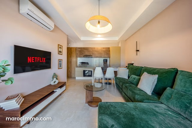 New apartment for sale private garden Marrakech pool — 4