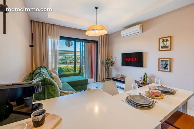 New apartment for sale private garden Marrakech pool — 3