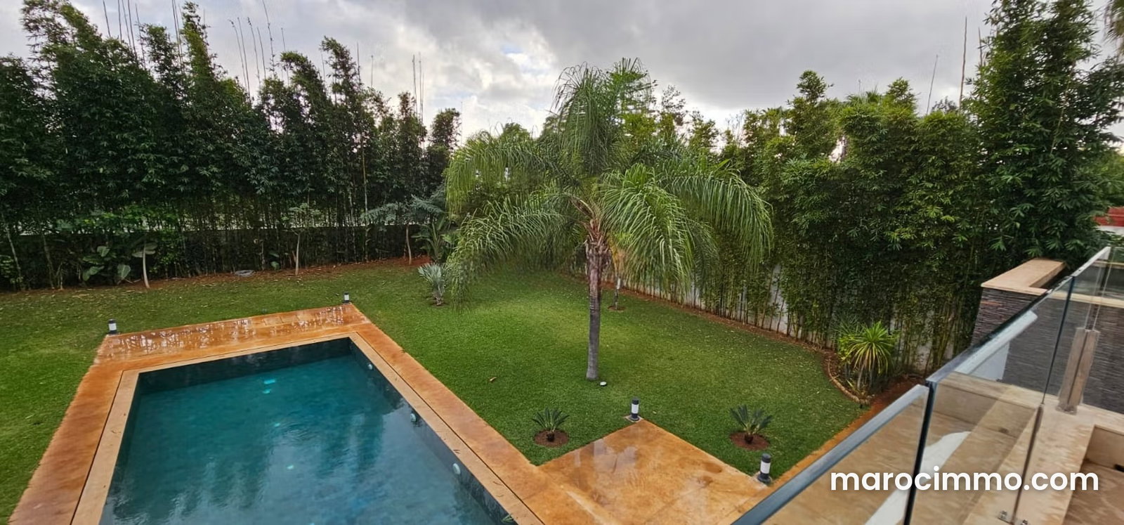 Villa meublée 5 chambres avec piscine, Souissi Rabat — Rabat
