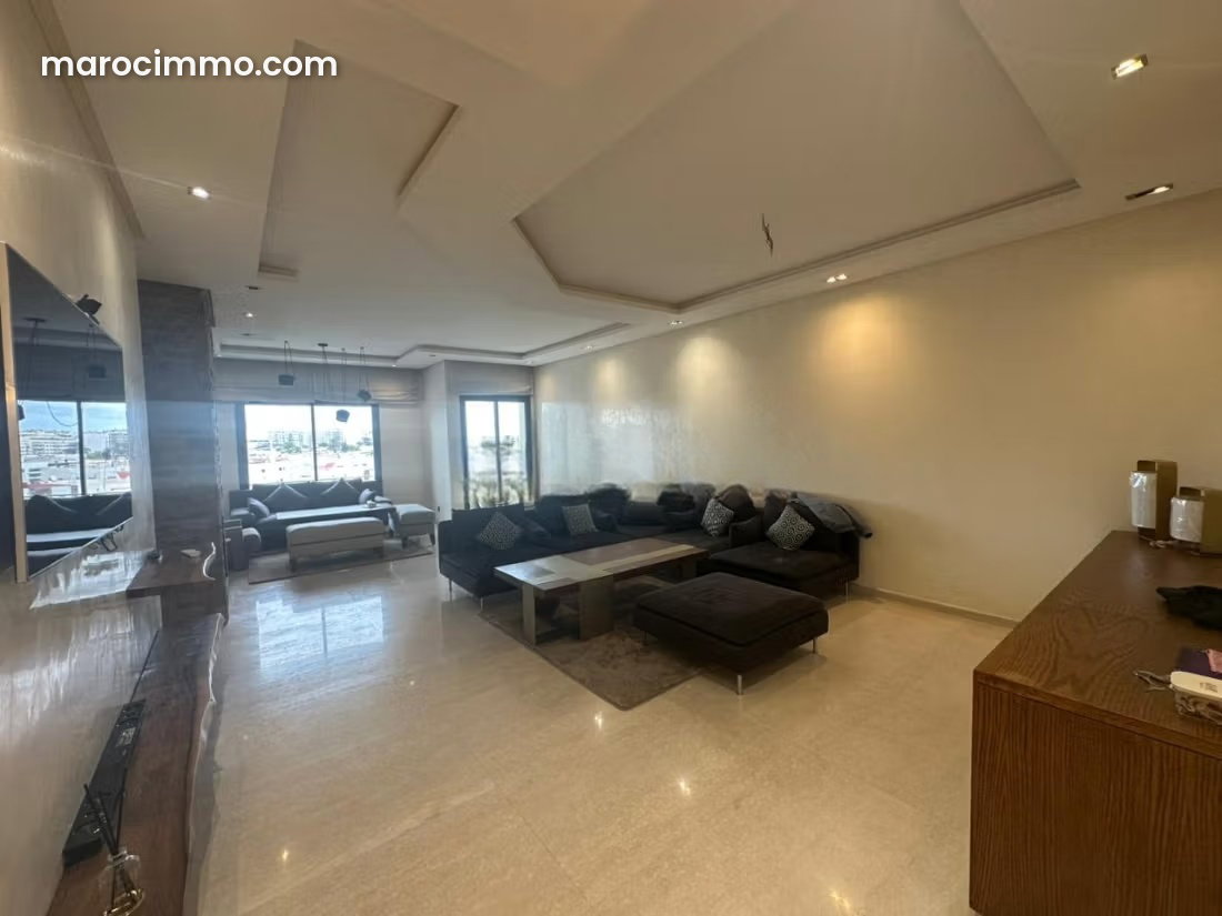 Appartement 175 m², 3 chambres, Triangle d'Or, Casablanca — Casablanca