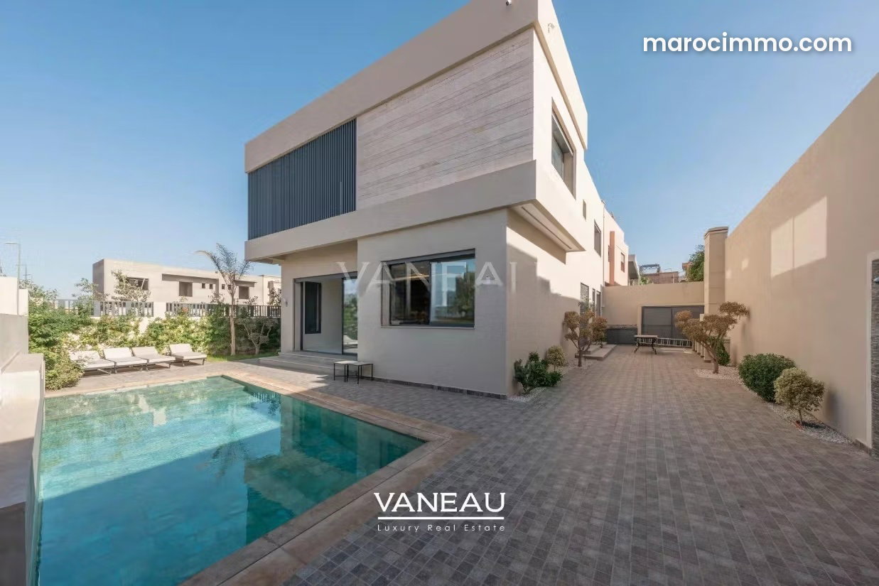 Villa neuve 5 chambres avec piscine, Portes de Marrakech — Marrakech