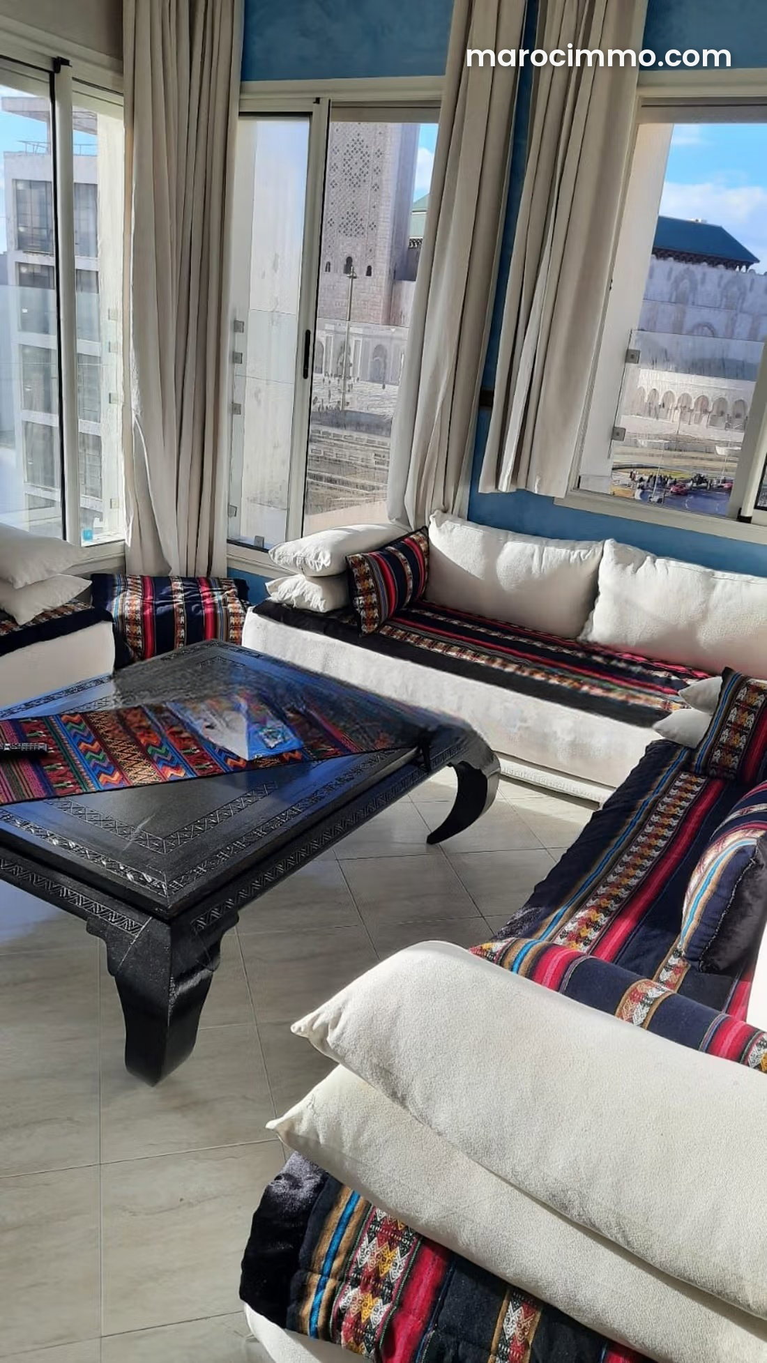 Furnished Apartment with Sea Views in Bourgogne, Casablanca — Casablanca