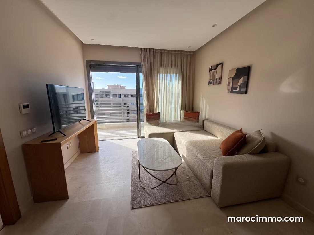 Studio meublé avec terrasse et garage aux Princesses Casablanca — Casablanca