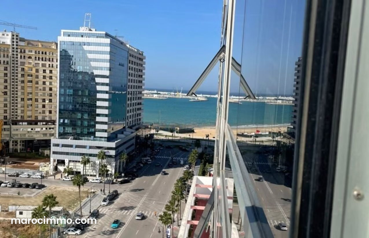 New 2-Bedroom Apartment, 87 sqm, Tangier City Port, High-End Finishes — Tangier