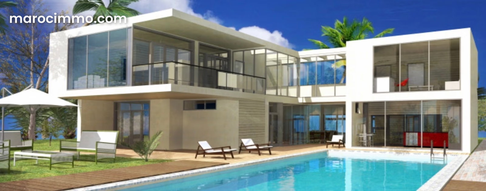 600 m² Plot with Three Street Frontages, Central Bouskoura — Bouskoura