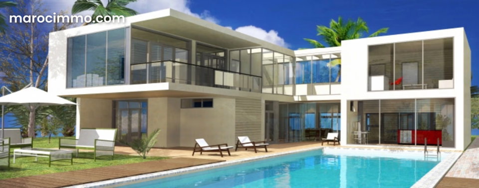 Terrain de 597 m2 à vendre sur Bouskoura ville