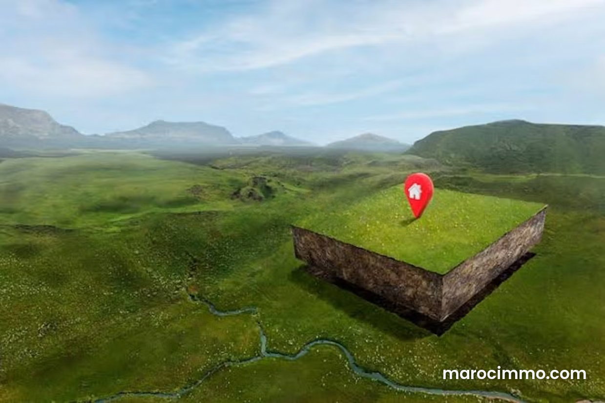 1-Hectare Plot on the Ourika Road, Marrakech, Villa Development Potential — Marrakesh
