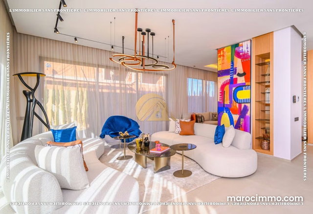 Villa en résidence fermée à vendre Chrifia Route de Tahanaout, 500 m², Marrakech — 3