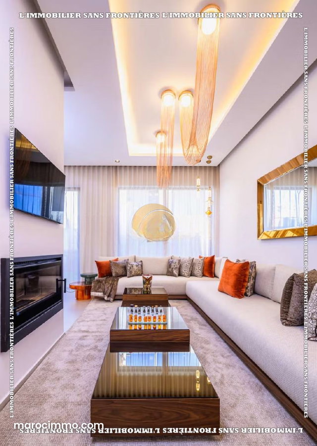 Villa en résidence fermée à vendre Chrifia Route de Tahanaout, 500 m², Marrakech — 4