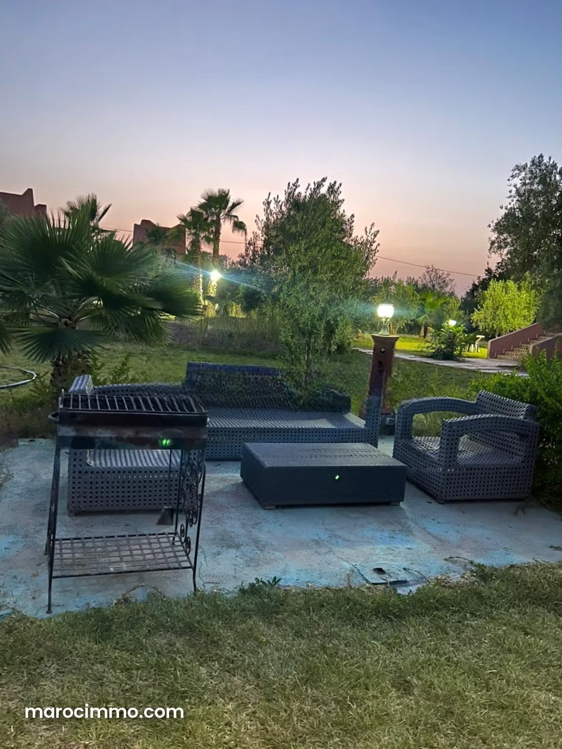 Furnished 280 m² Villa with Pool and Garden, Route de Ouarzazate — Marrakesh