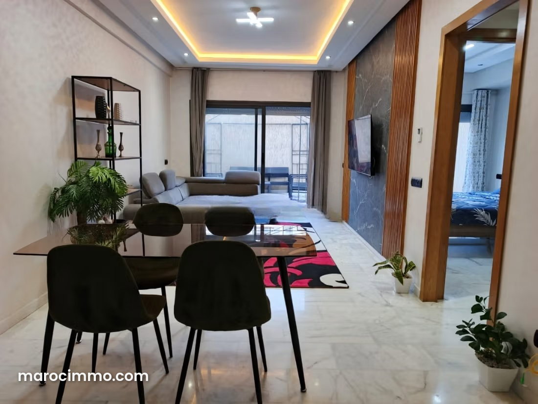 Appartement meublé avec terrasse à louer Ferme Bretone Casablanca — Casablanca