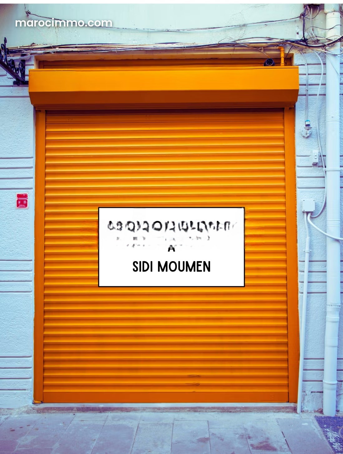 Ground-floor commercial premises for sale in Sidi Moumen, Casablanca — Casablanca