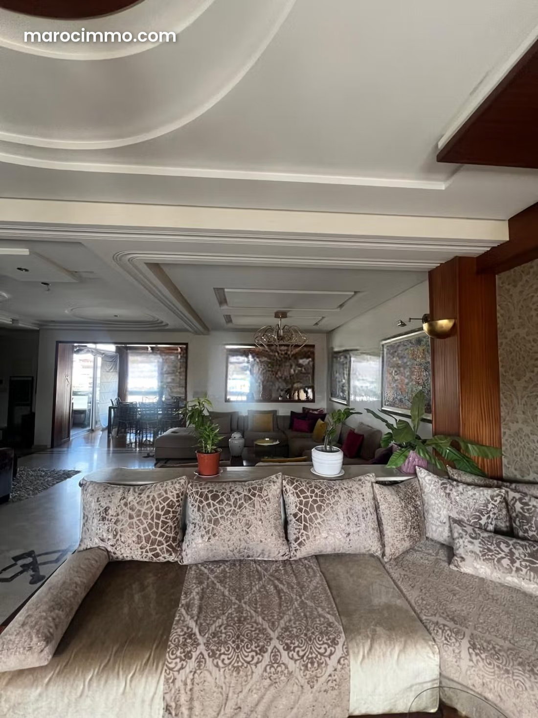 Furnished 154 sqm Duplex, 3 Bedrooms, Administrative District, Tangier — Tangier
