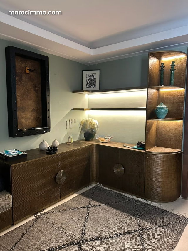 Location d'un bel appartement 3 ch à Ain Diab vu Mer — 3