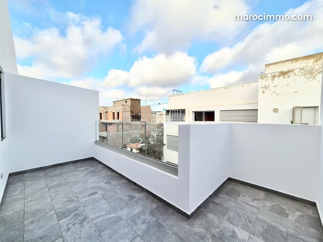 Apartment with Terrace for Rent in Ferme Bretonne, Casablanca — Casablanca