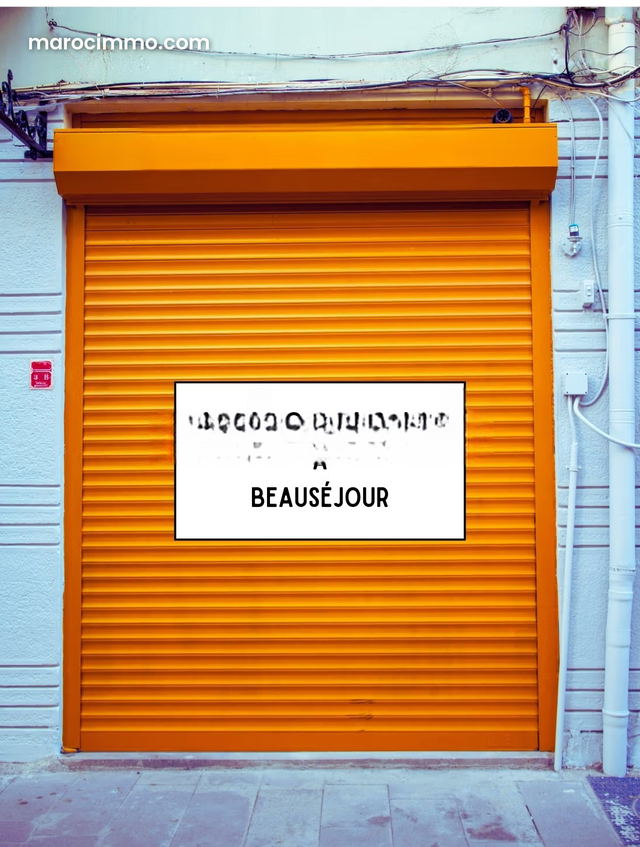 Local commercial en sous sol à beauséjour — Casablanca