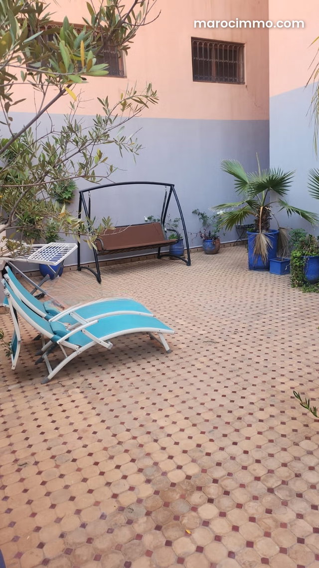 Louez cet appartement à Guéliz. 4 pièces. Bien meublé — 3