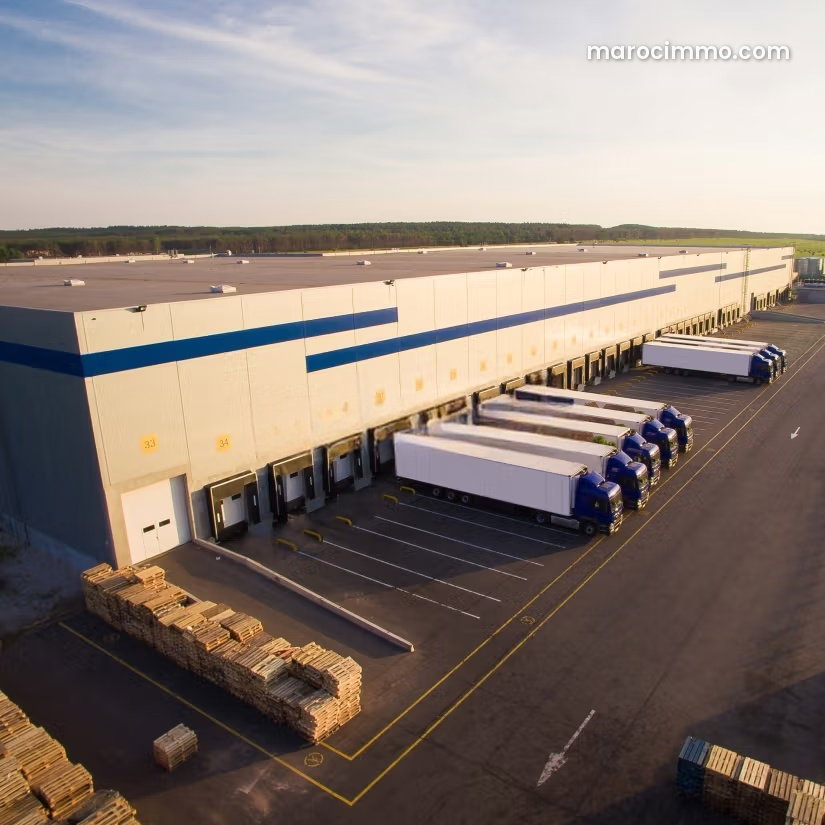 Brand-New 1,500 m² Factory with 400 m² Covered Area, Ain Sebaa, Casablanca — Casablanca