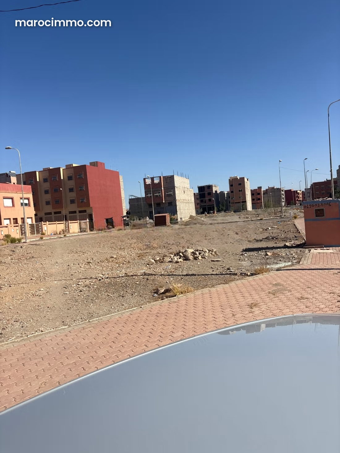 900 m² Plot on Route de Safi, Marrakech – Hammam Project — Marrakesh