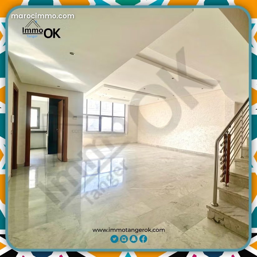 191 m² Apartment with Terrace for Sale in Iberia, Tangier — Tangier