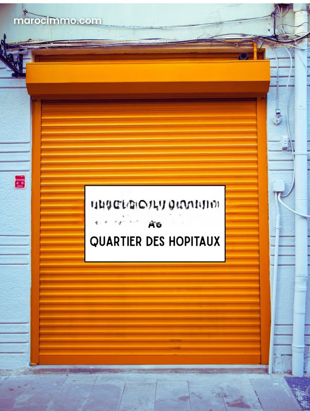 Local commercial au quartier des Hôpitaux — Casablanca
