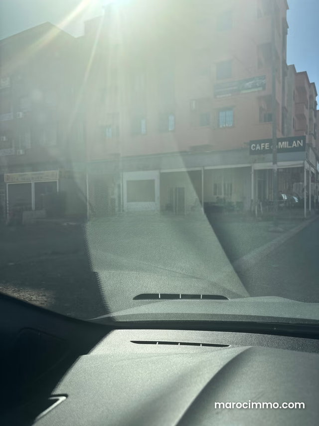 Vente terrain à Route de Safi. Surface totale 485 m² — 2