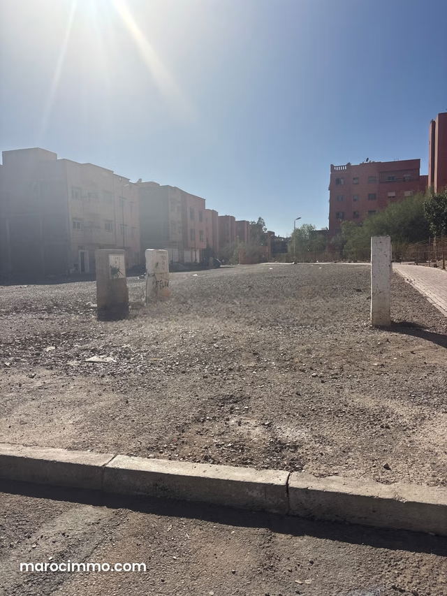 Beautiful land for sale at Route de Safi. 600 m² surface — Marrakesh