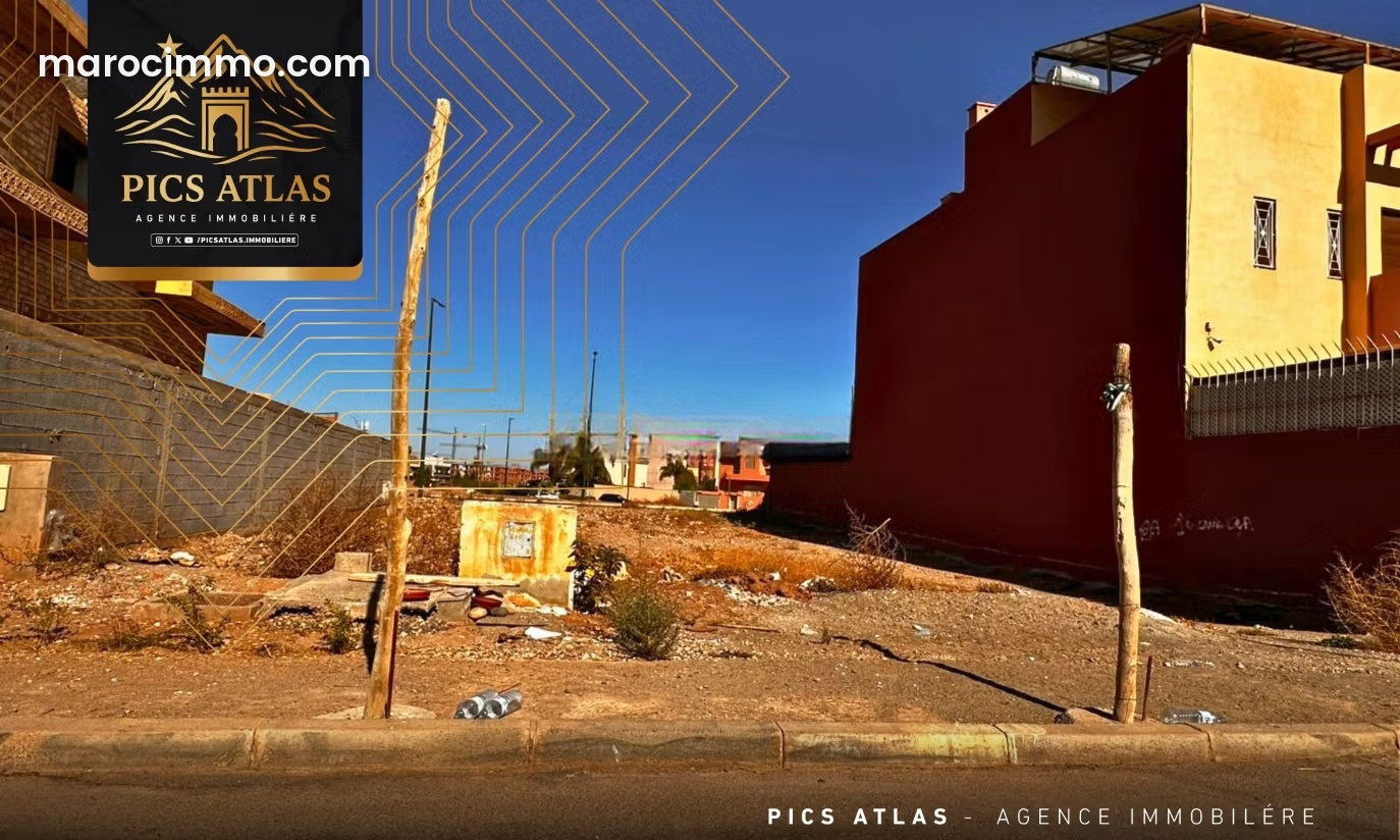 417 sqm Plot in Hay Targa, Marrakech with Double Frontage — Marrakesh