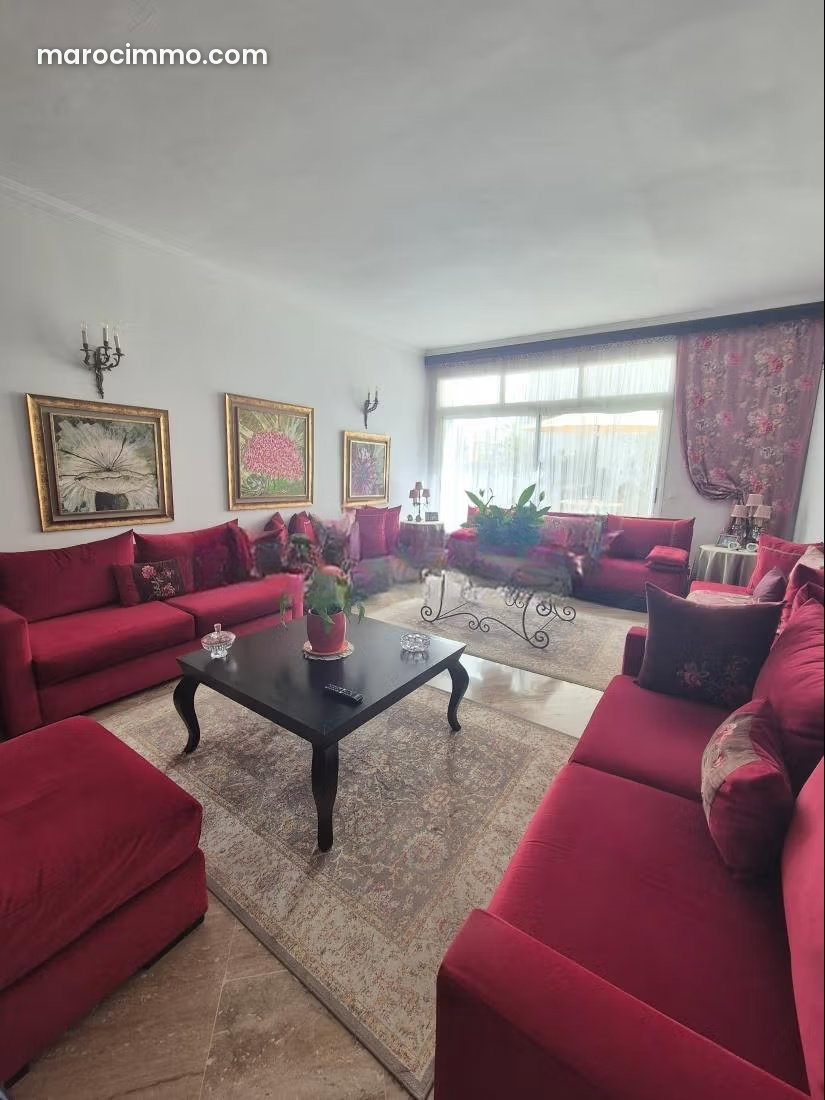 Furnished Ground-Floor Apartment with Large Terrace in Hassan, Rabat — Rabat