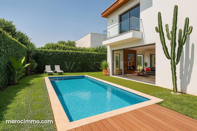 Villa moderne à louer au quartier CIL, Casablanca — الدار البيضاء