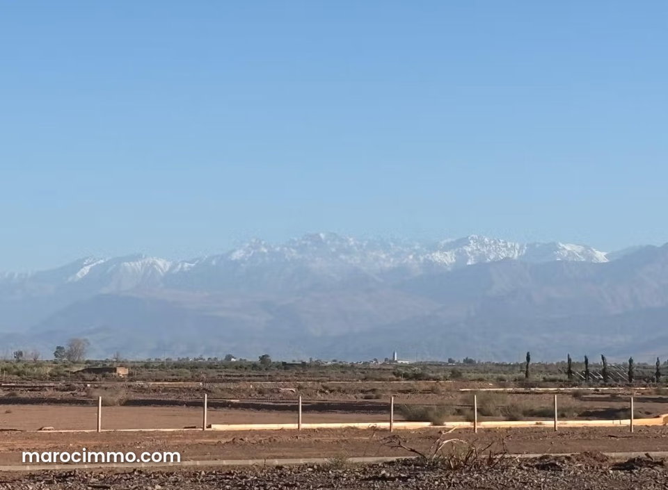 Terrain à Marrakech, routez Amizmiz km 5