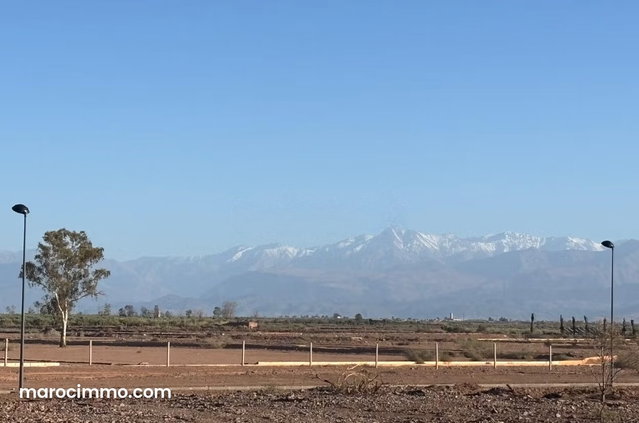 Terrain à Marrakech, routez Amizmiz km 5 — 3