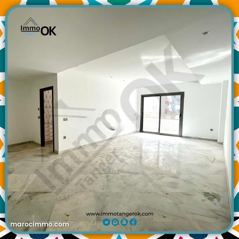 Appartement 155 m², 9ᵉ étage, vue panoramique, Centre Tanger — Tanger