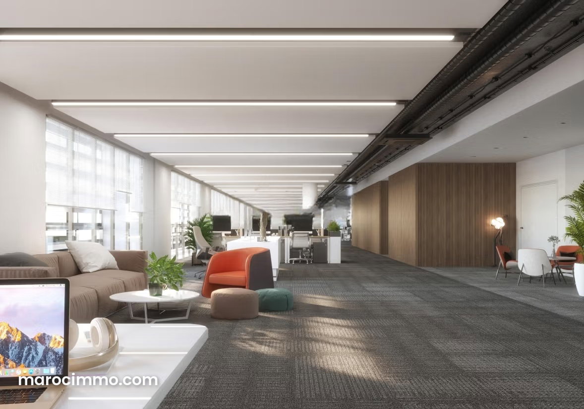 Immeuble de bureaux 8000 m² à vendre, Casablanca Finance City — Casablanca