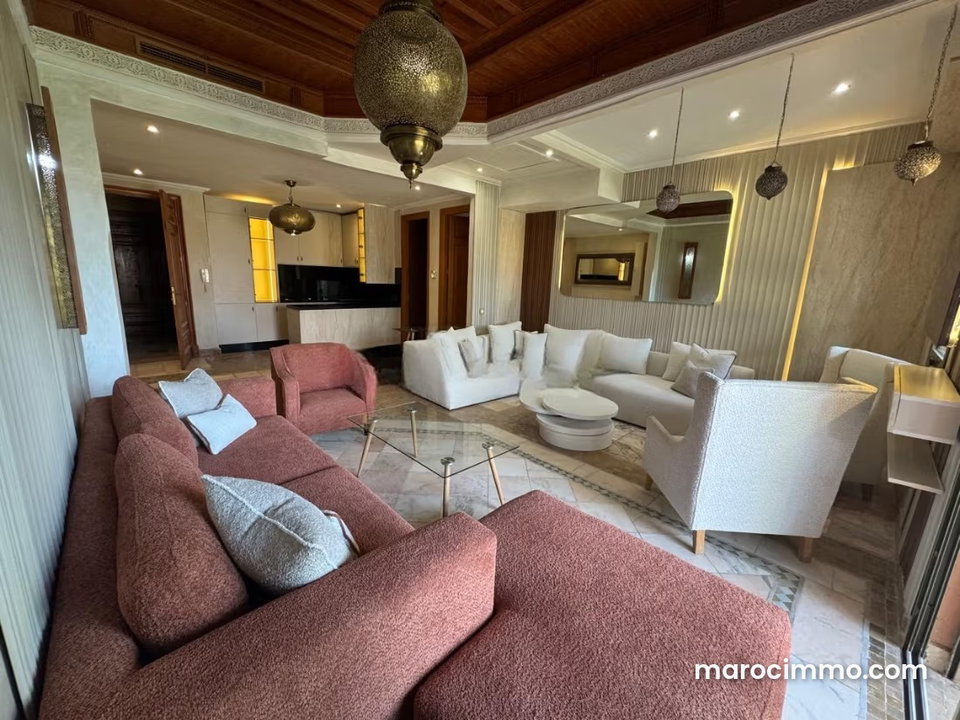 LOCATION Appartement 2 chambres 110 m2 Palmeraie