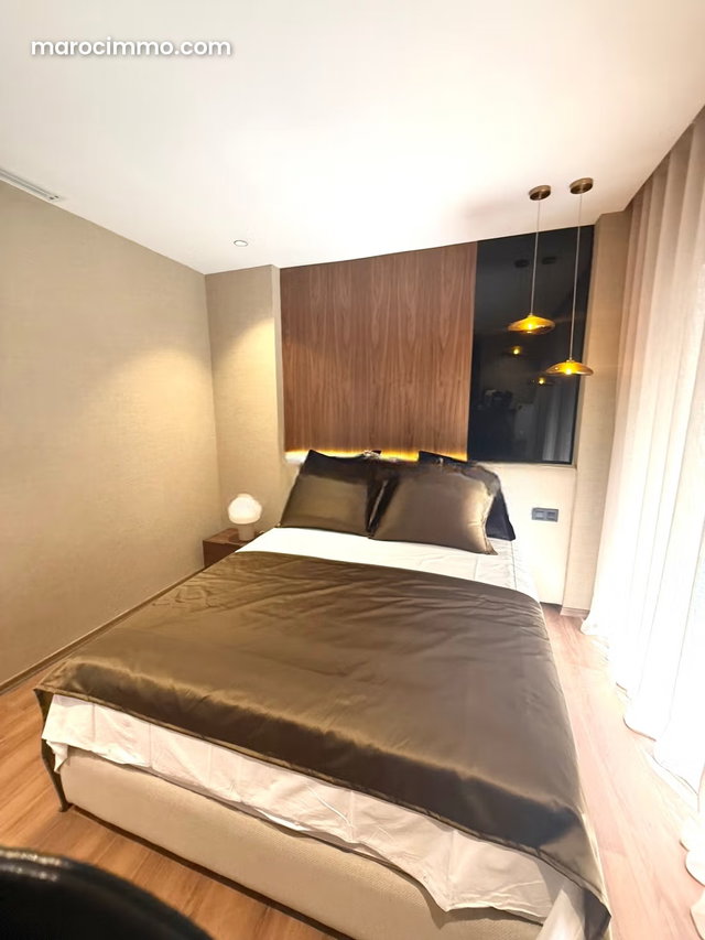 Louez cet appartement à Casablanca Finance City. 2 pièces confortables. Meublé — 3