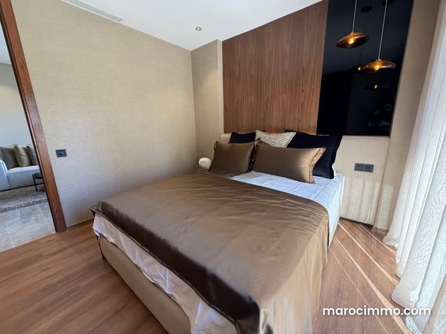 Louez cet appartement à Casablanca Finance City. 2 pièces confortables. Meublé — 2