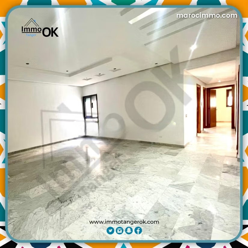 Appartement 100 m², 3 chambres, standing luxe, Iberie, Tanger — Tanger