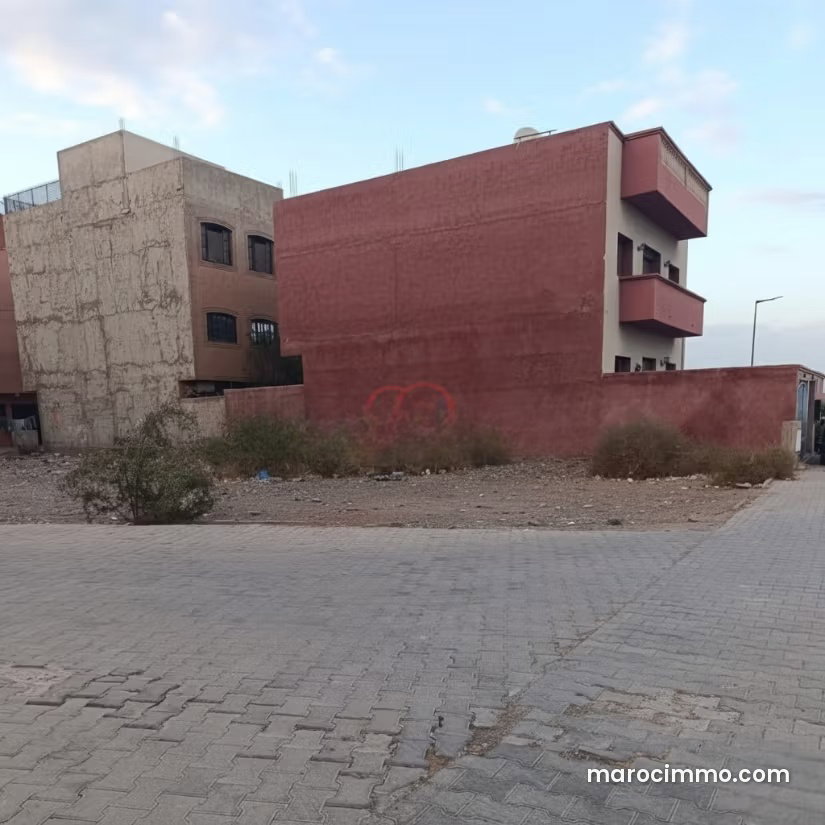 Terrain 351 m² trois façades à M'Hamid Marrakech — Marrakech