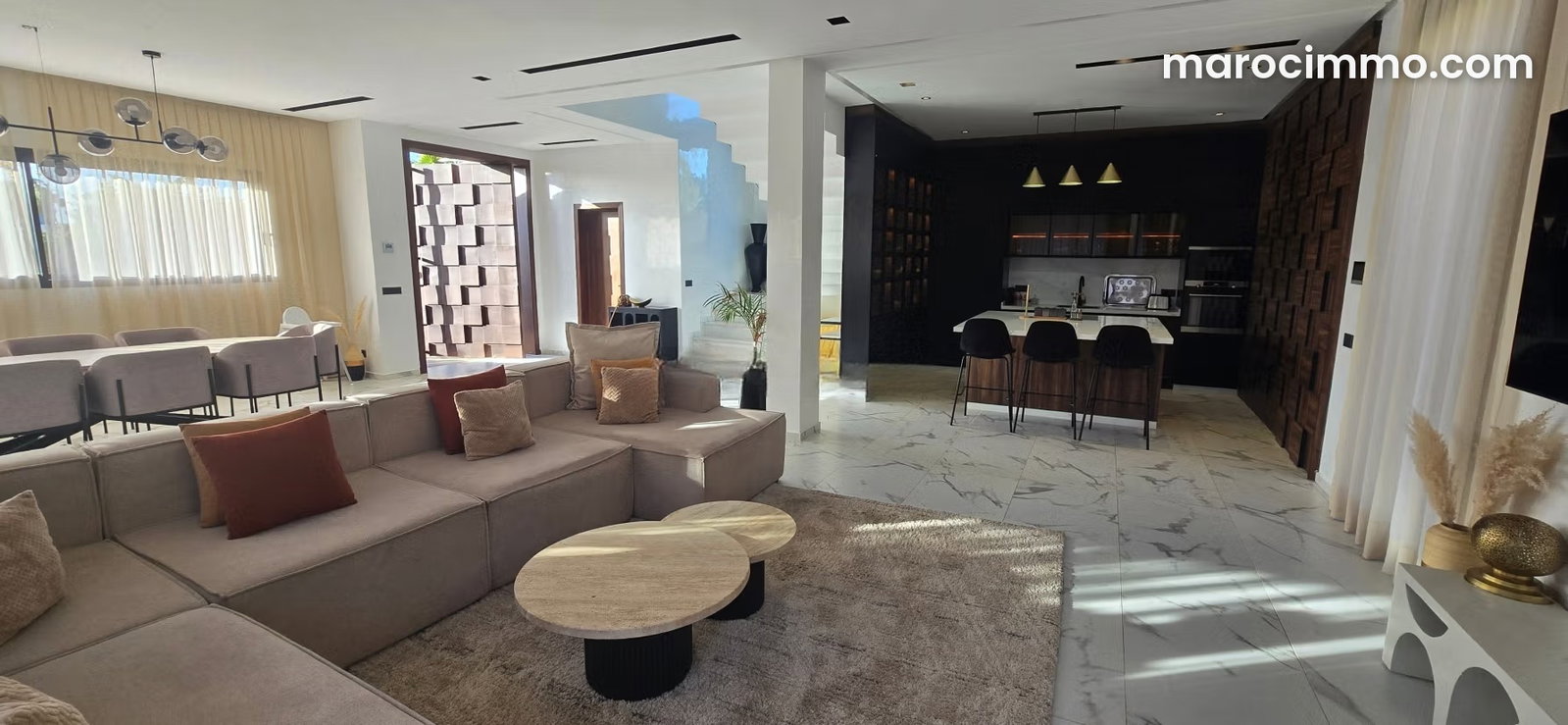 Furnished 4-Bedroom Villa with Swimming Pool in Amelkis, Marrakech — Marrakesh