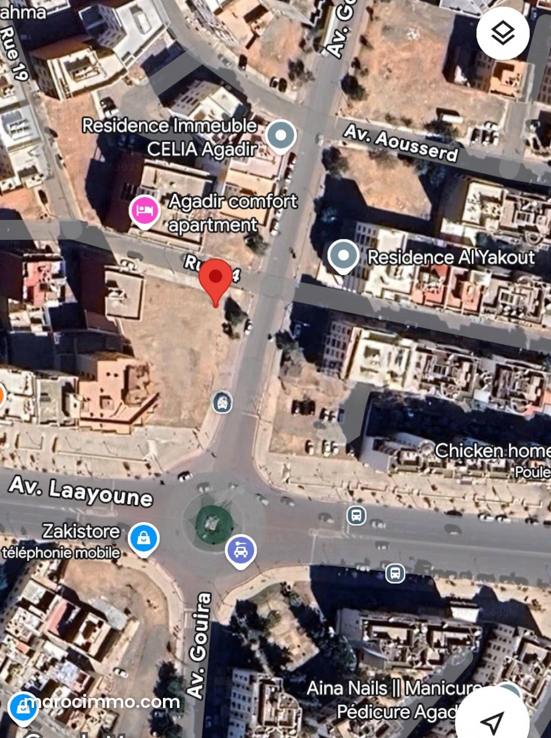 R+4 Double-Facade Plot, Al Wifaq, Agadir — Agadir