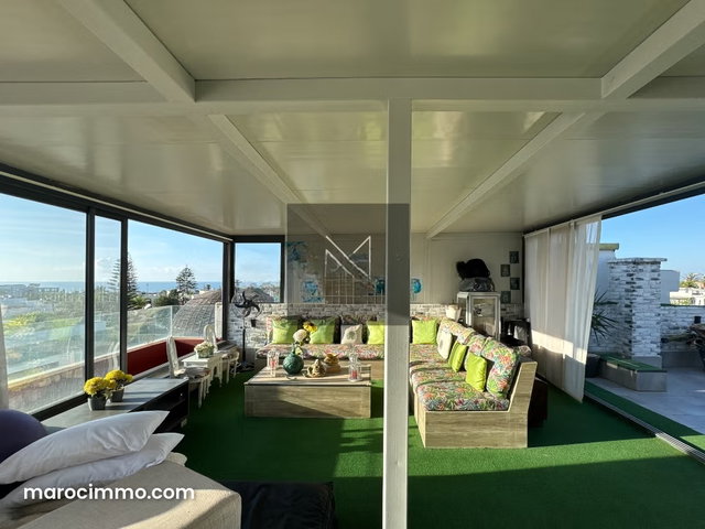 Villa d’Architecte À Vendre Moderne avec Vue Mer Ain Diab — 3