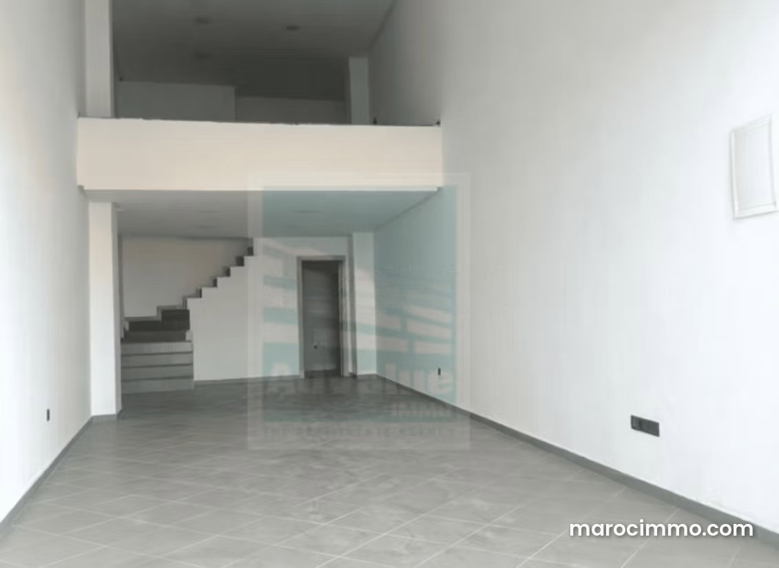 80 m² Commercial Premises for Rent, Bachkou, Casablanca — Casablanca