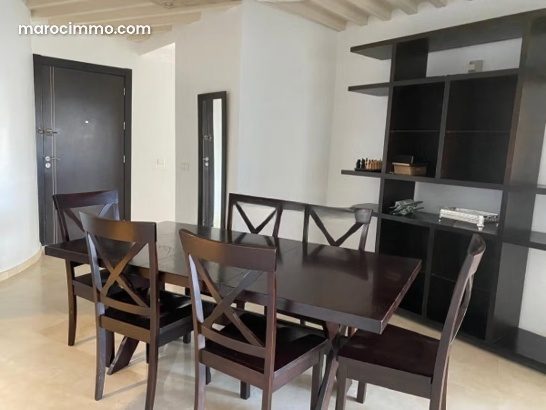 Furnished 142 m² Apartment for Rent in Casablanca's Golden Triangle — Casablanca