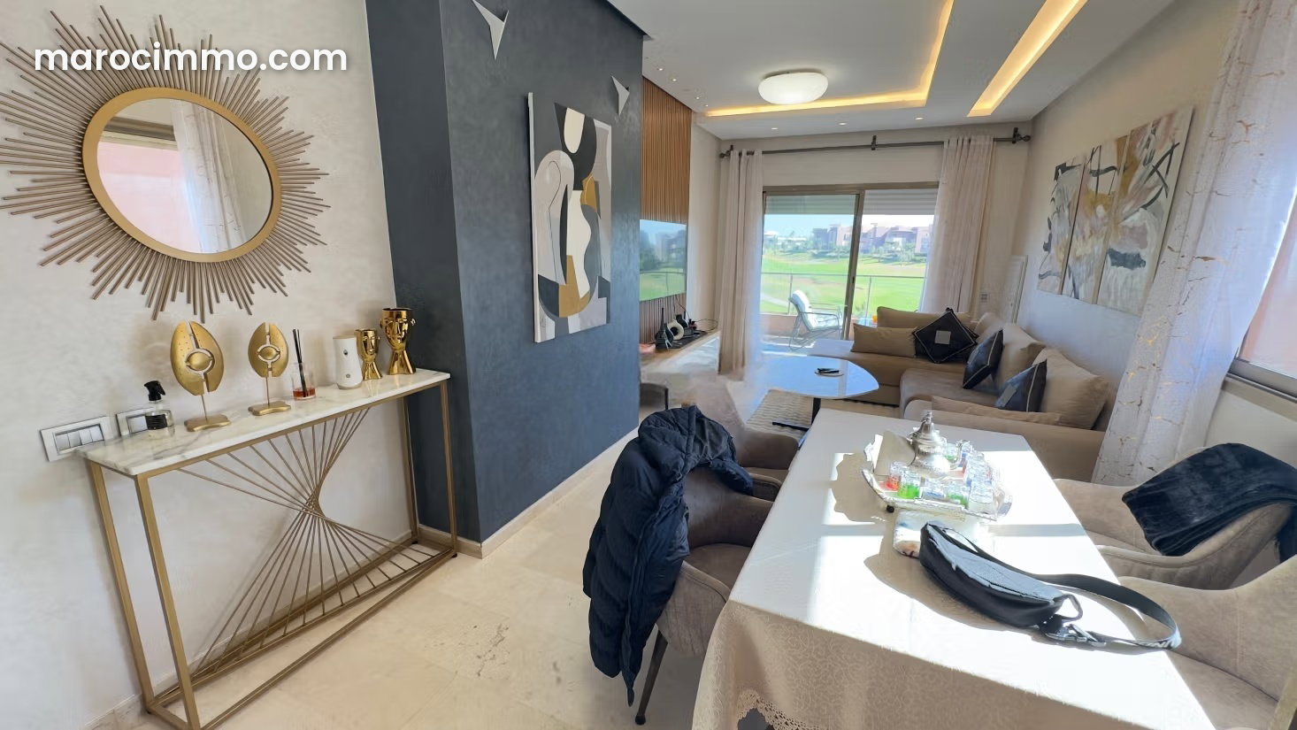 78 m² Apartment, 2 Bedrooms with Mountain Views, Agdal, Marrakech — Marrakesh