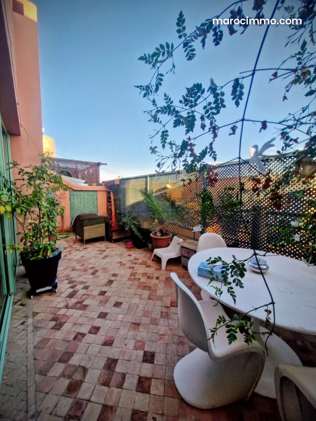 Top-Floor Terrace Apartment for Sale in Sidi Abbad, Marrakech — Marrakesh
