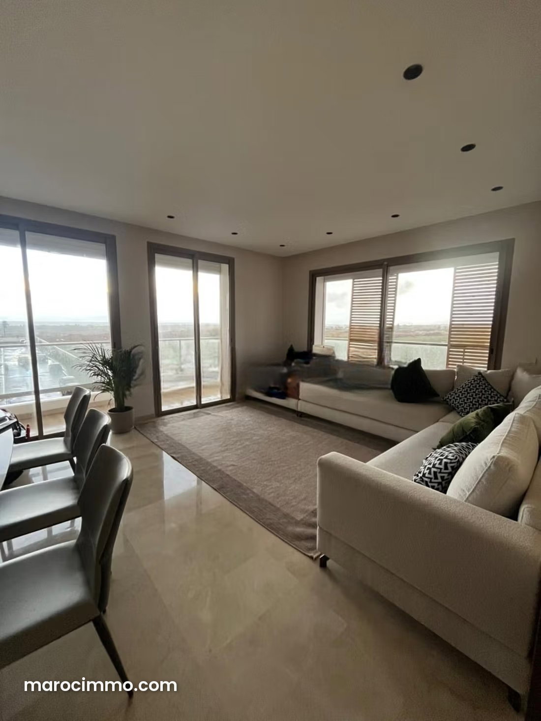 Appartement 135 m² vue mer, Aïn Diab, Casablanca — Casablanca