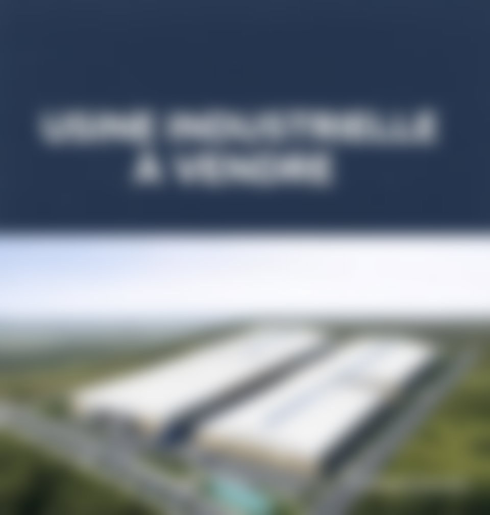 Local industriel 3400 m² à vendre zone Mghogha Tanger
